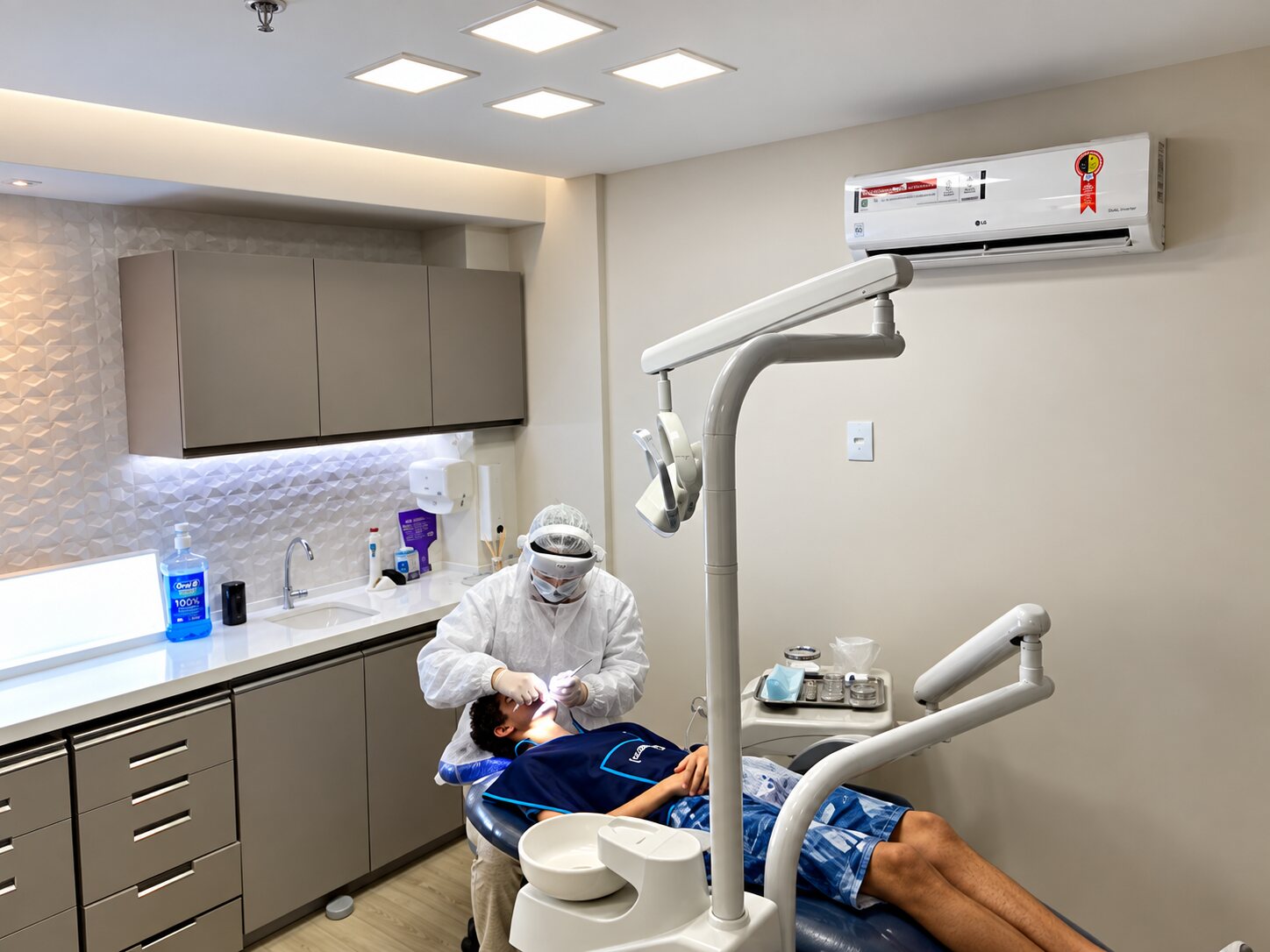 Estrutura do consultório odontológico